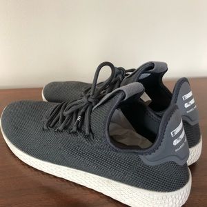 Adidas Pharrell x Tennis Hu Carbon Sneakers